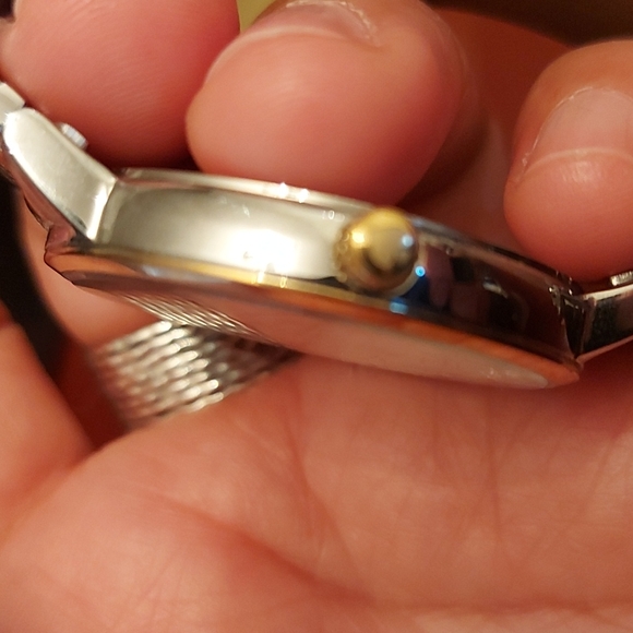 kate spade two tone oversized watch - Picture 6 of 7